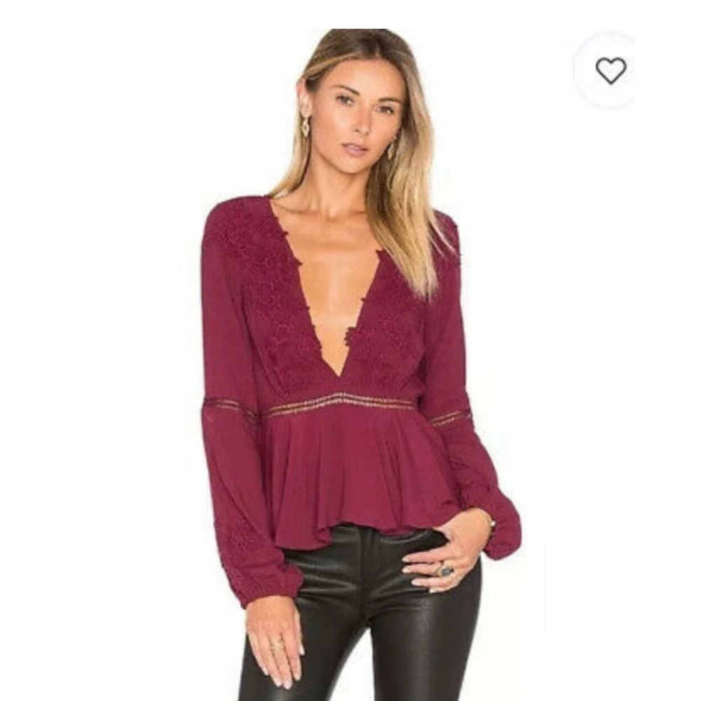 For Love & Lemons Blouse